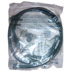 GE Appliances Universal Washing Machine Water Inlet Hoses Black Rubber 2-Pack